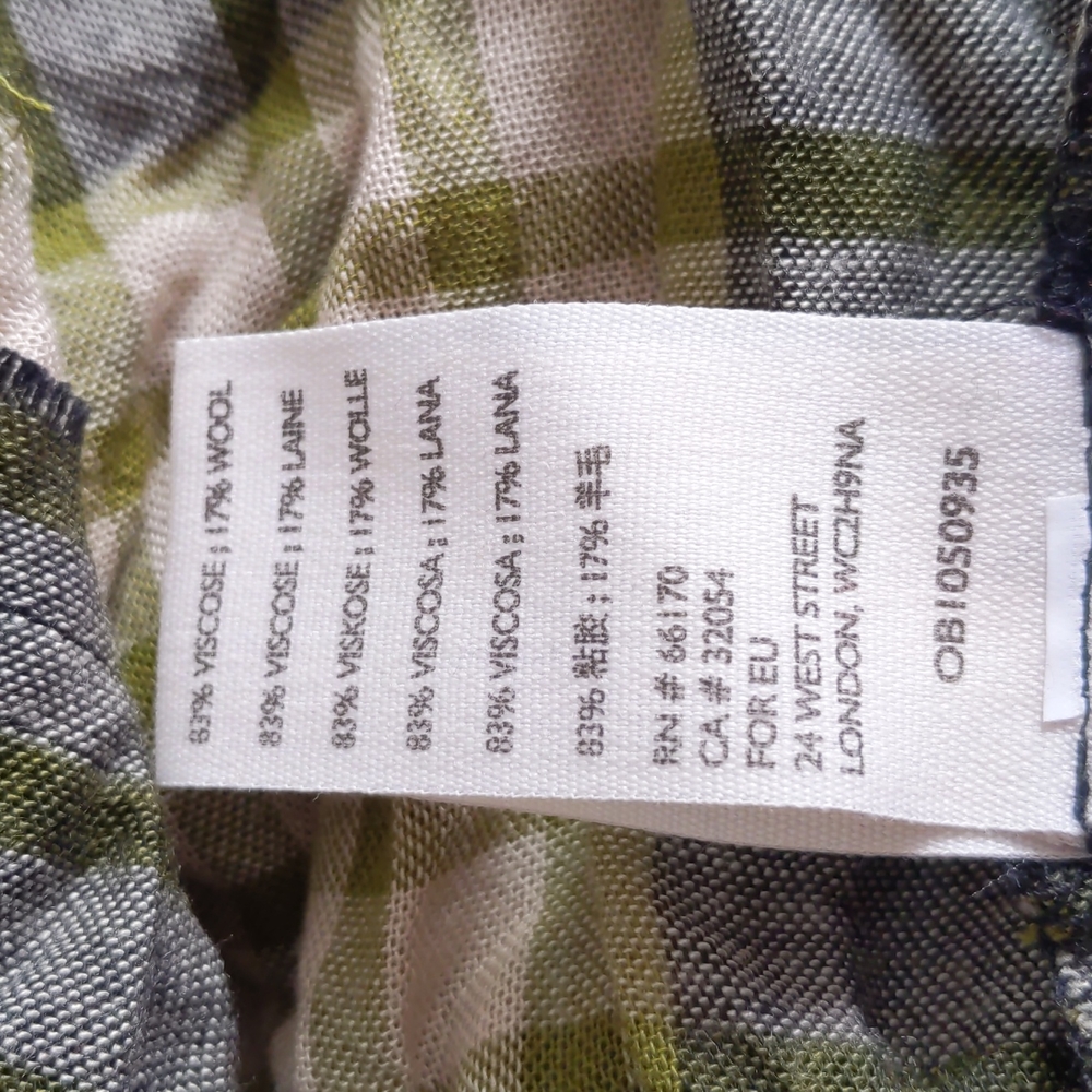 🆕🌿FREE PEOPLE PLAID TOP🌿 - Picture 4 of 4